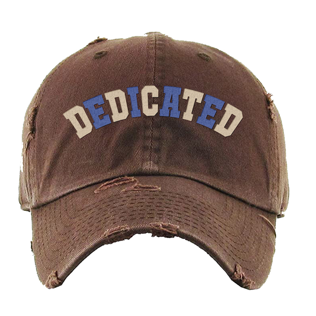 Mars Stone Low Dunks Distressed Dad Hat | Dedicated, Brown