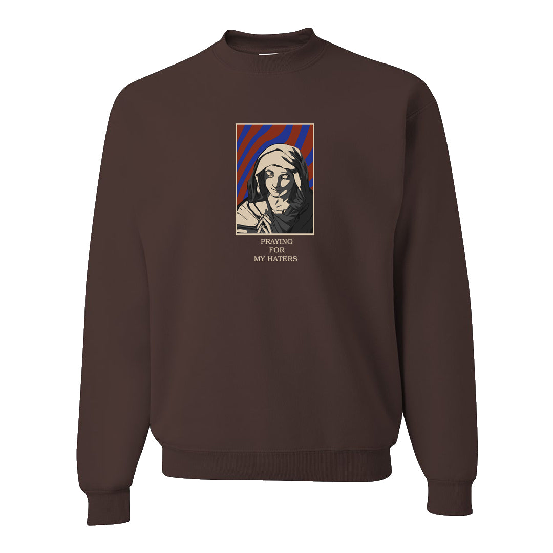 Mars Stone Low Dunks Crewneck Sweatshirt | God Told Me, Chocolate