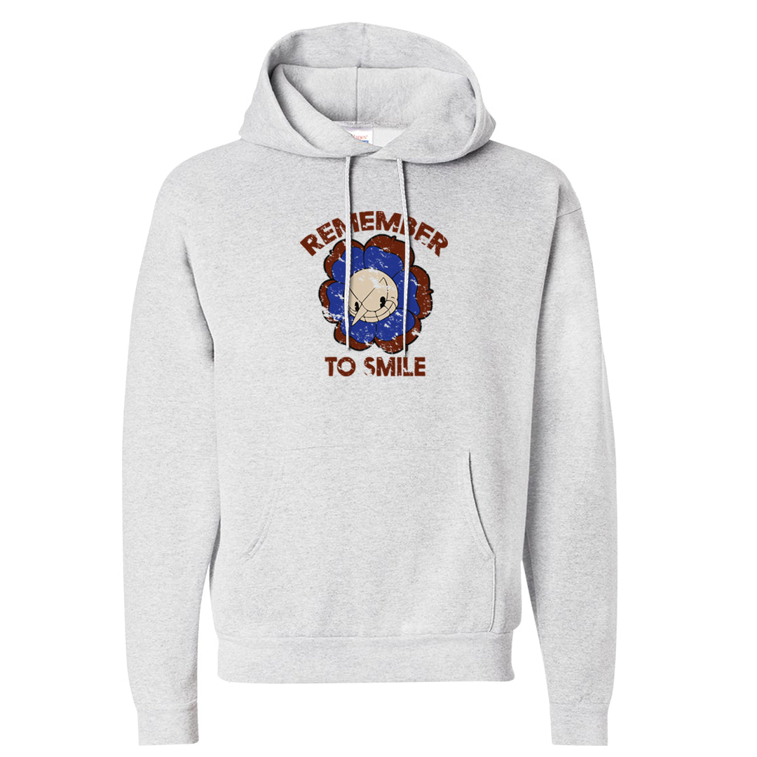 Mars Stone Low Dunks Hoodie | Remember To Smile, Ash