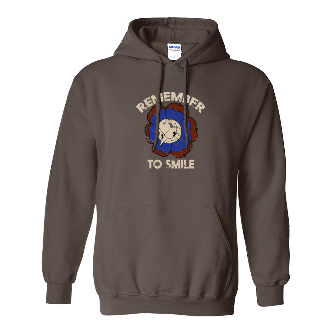 Mars Stone Low Dunks Hoodie | Remember To Smile, Chocolate