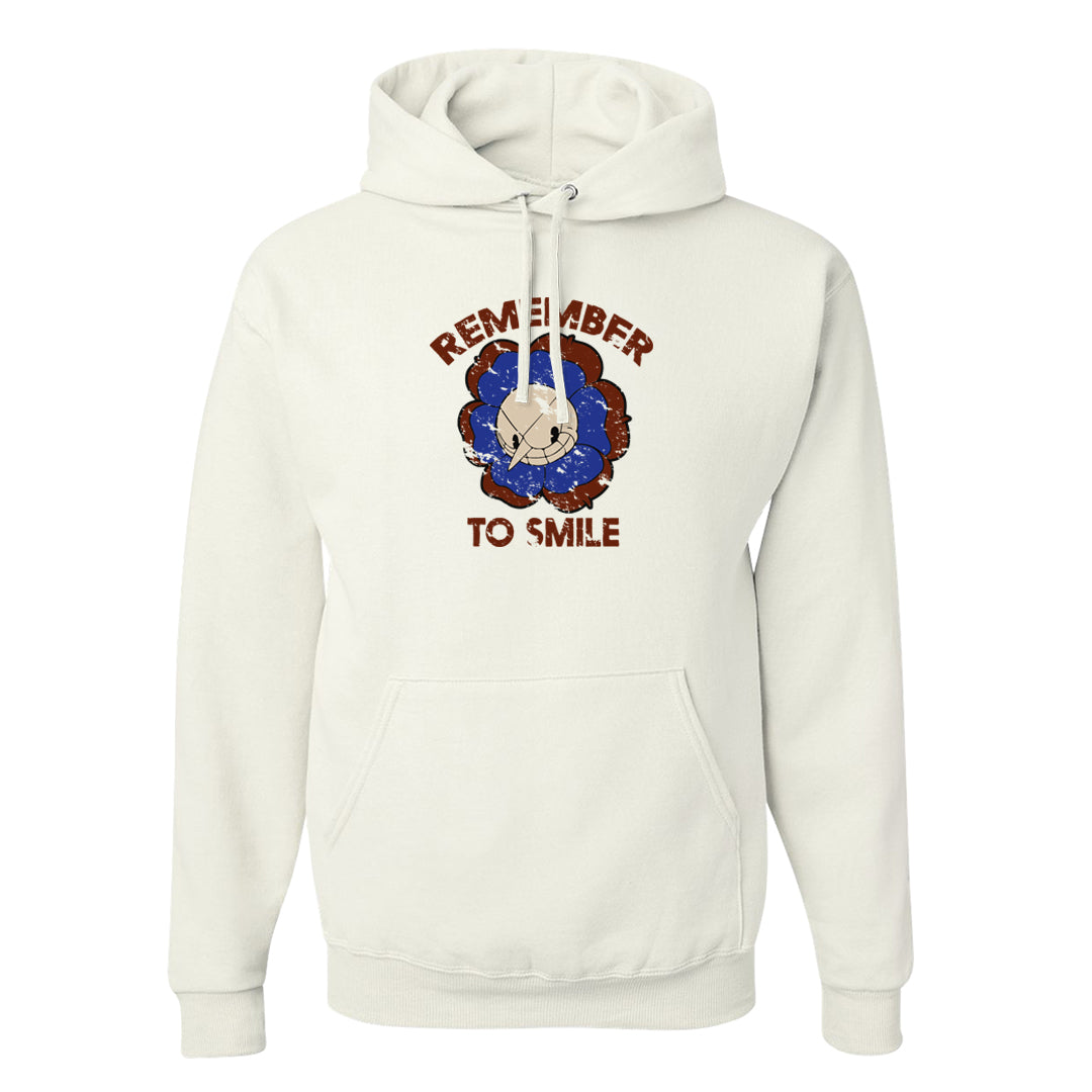 Mars Stone Low Dunks Hoodie | Remember To Smile, White