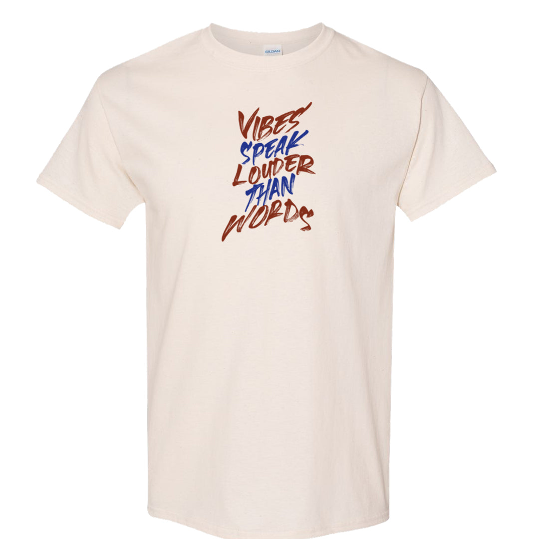 Mars Stone Low Dunks T Shirt | Vibes Speak Louder Than Words, Natural