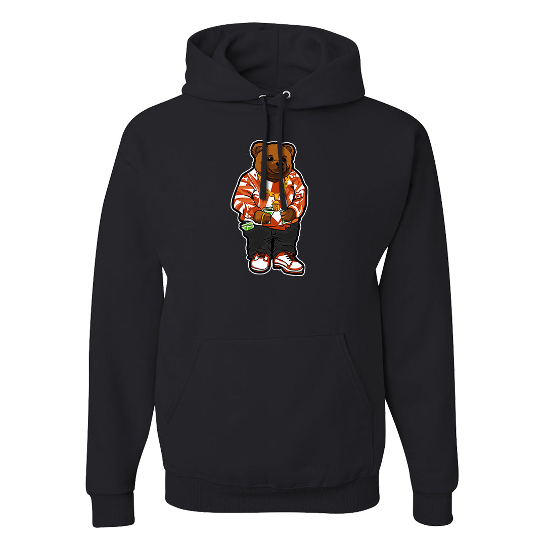 Orange White Low Dunks Hoodie | Sweater Bear, Black