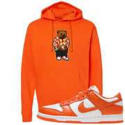 Orange White Low Dunks Hoodie | Sweater Bear, Orange