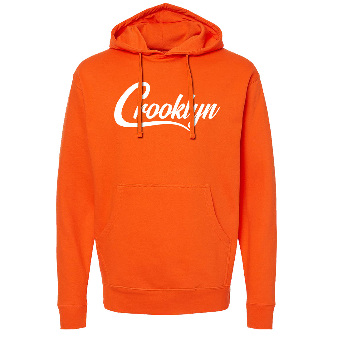 Orange White Low Dunks Hoodie | Crooklyn, Orange