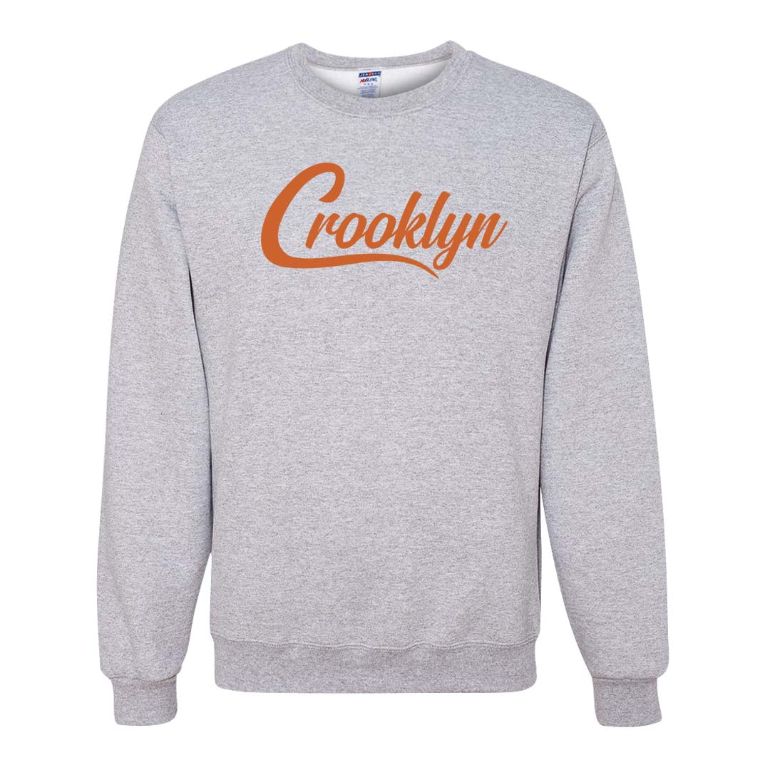 Peach Cream White Low Dunks Crewneck Sweatshirt | Crooklyn, Ash