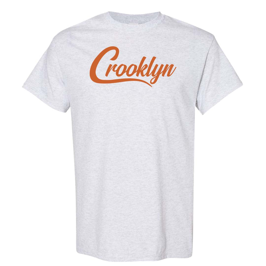 Peach Cream White Low Dunks T Shirt | Crooklyn, Ash