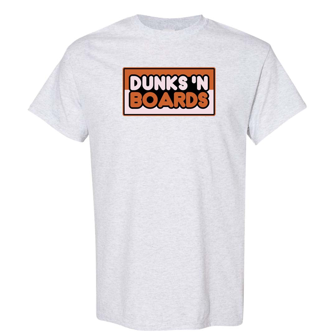 Peach Cream White Low Dunks T Shirt | Dunks N Boards, Ash