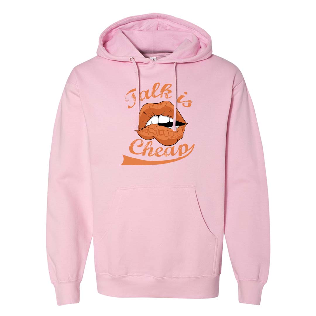 Peach Cream White Low Dunks Hoodie | Talk Lips, Light Pink