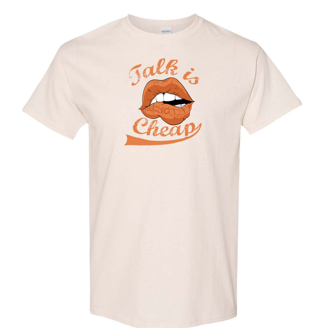 Peach Cream White Low Dunks T Shirt | Talk Lips, Natural