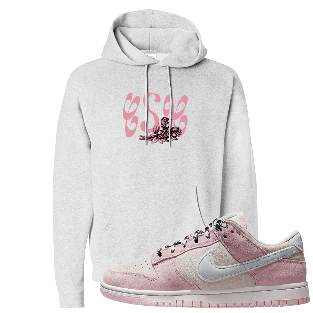 Pink Foam Low Dunks Hoodie | Certified Sneakerhead, Ash