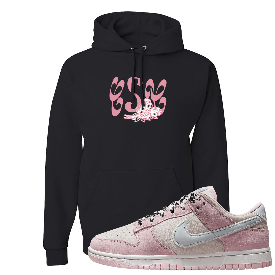 Pink Foam Low Dunks Hoodie | Certified Sneakerhead, Black