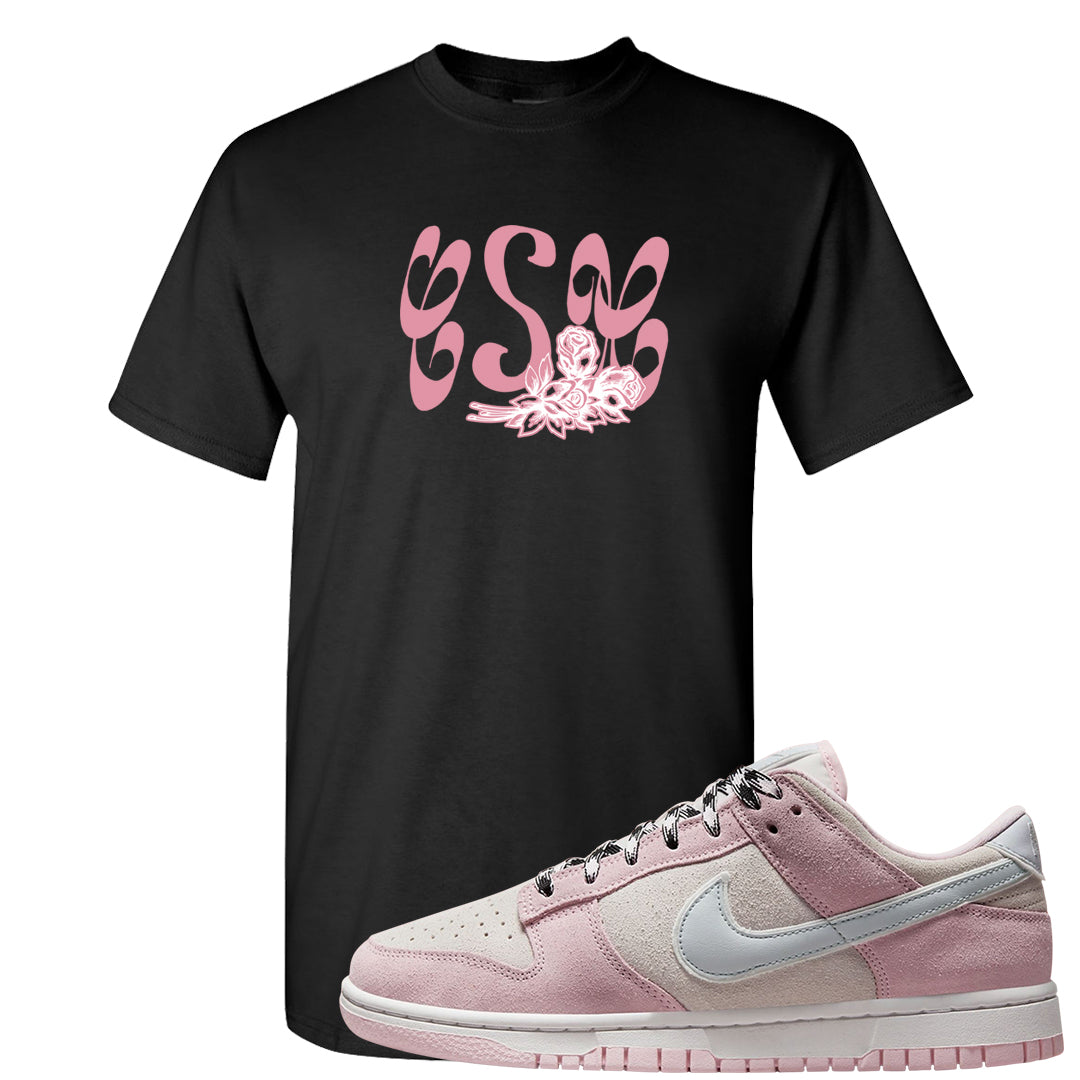 Pink Foam Low Dunks T Shirt | Certified Sneakerhead, Black