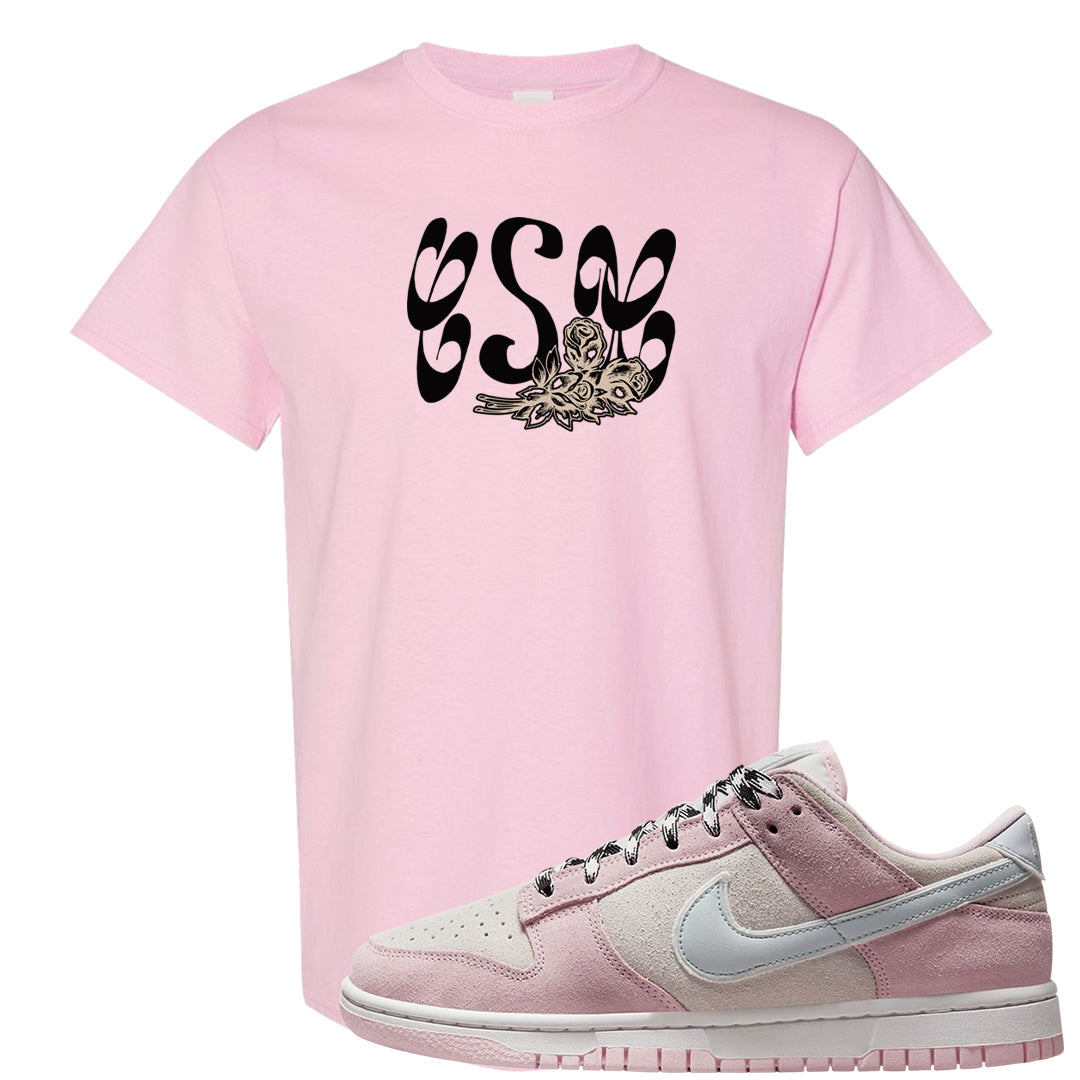 Pink Foam Low Dunks T Shirt | Certified Sneakerhead, Light Pink