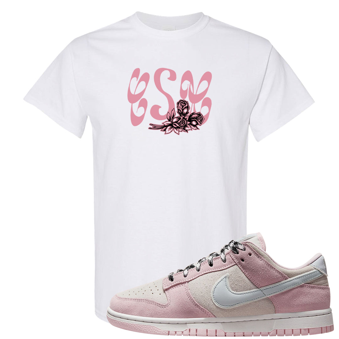 Pink Foam Low Dunks T Shirt | Certified Sneakerhead, White