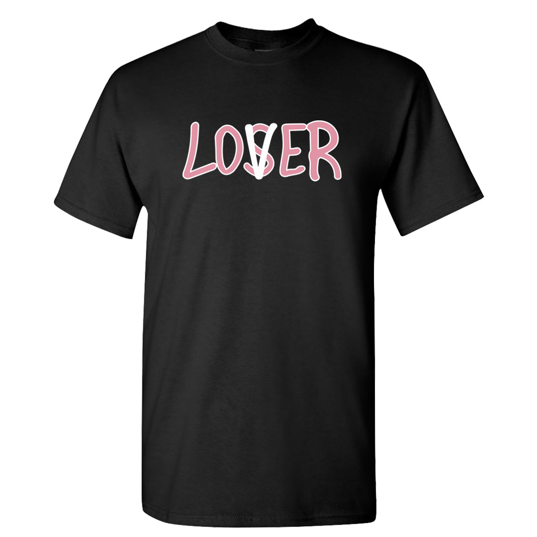 Pink Foam Low Dunks T Shirt | Lover, Black