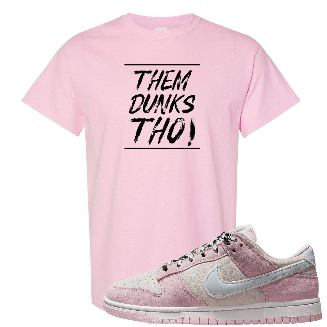 Pink Foam Low Dunks T Shirt | Them Dunks Tho, Light Pink