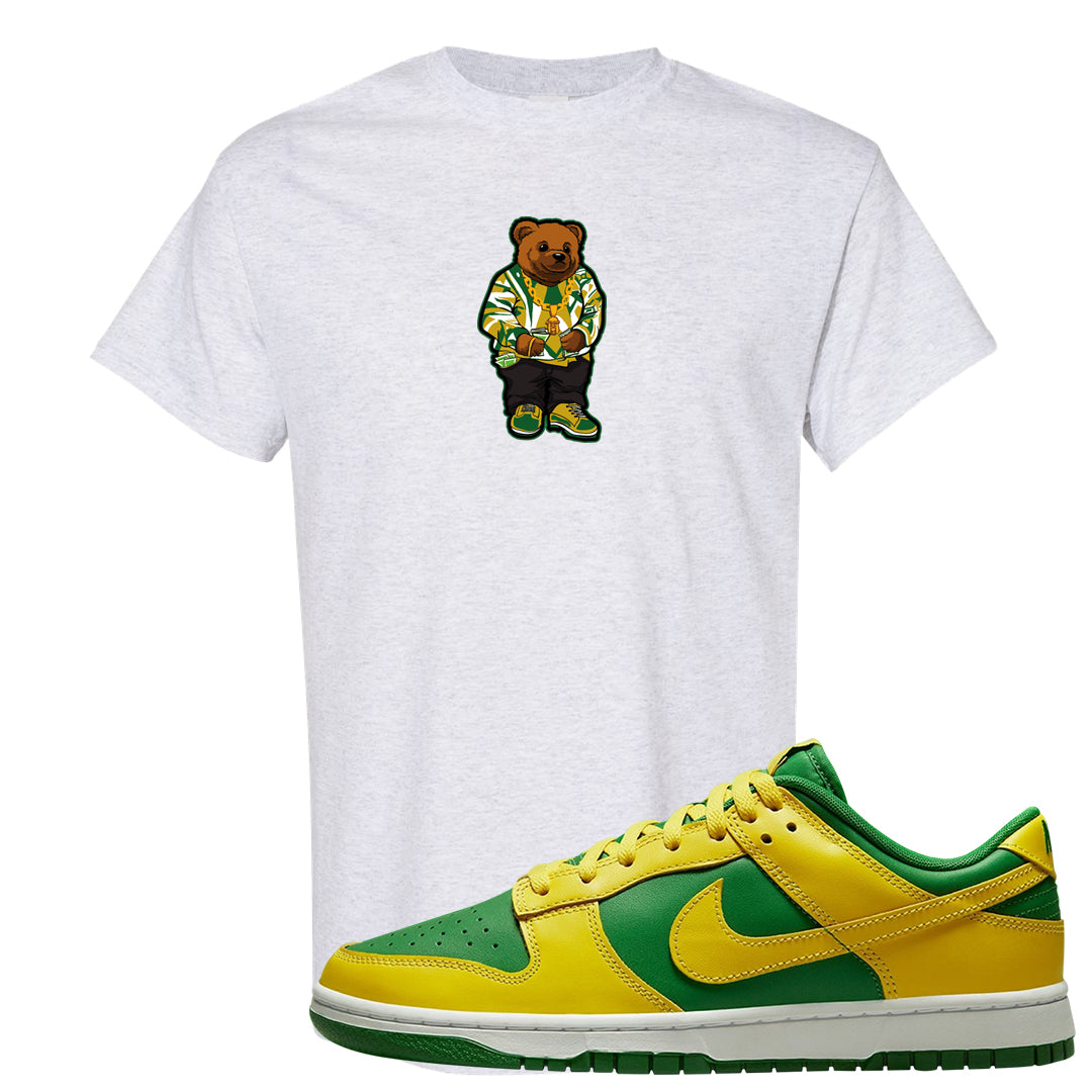 Reverse Brazil Low Dunks T Shirt | Sweater Bear, Ash
