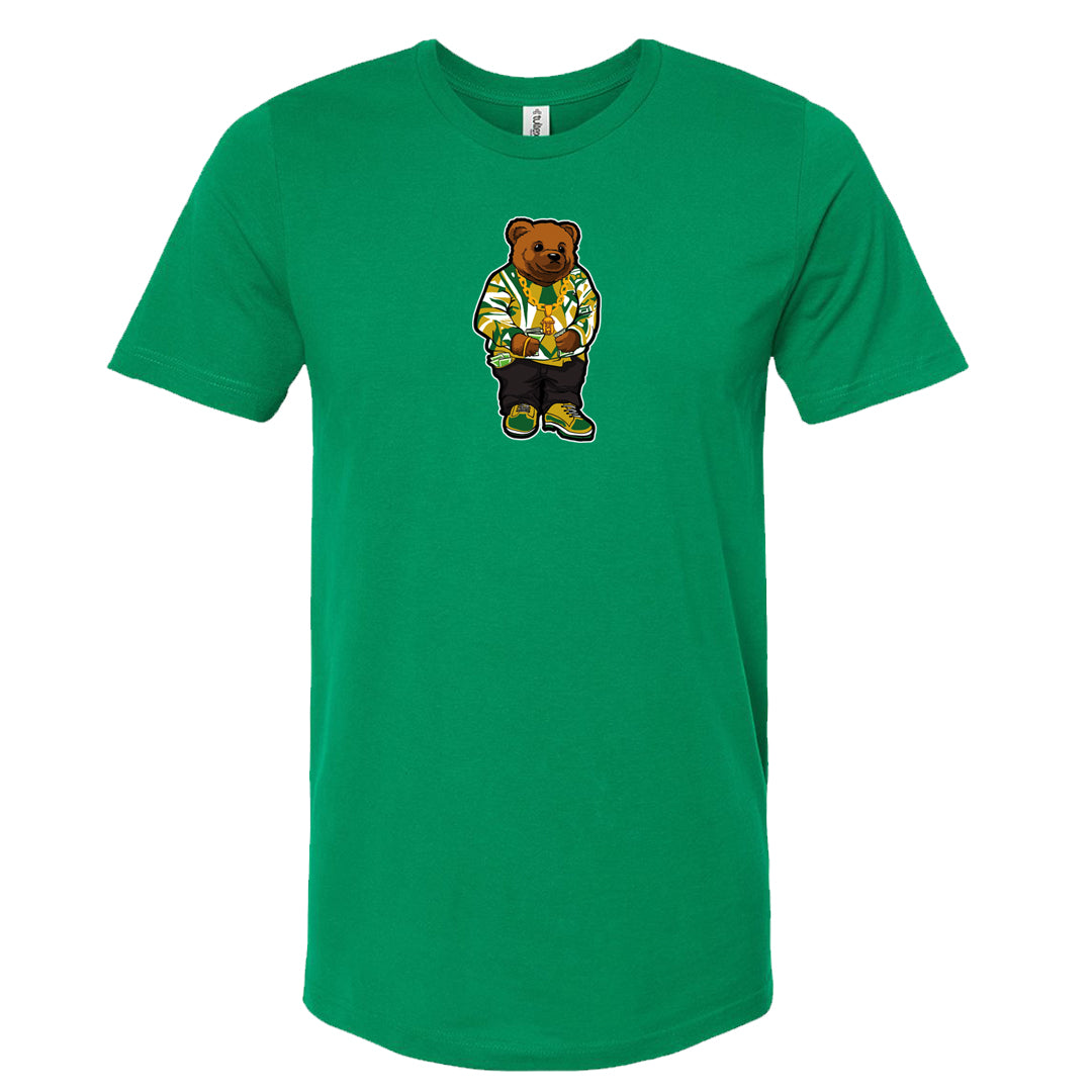 Reverse Brazil Low Dunks T Shirt | Sweater Bear, Kelly