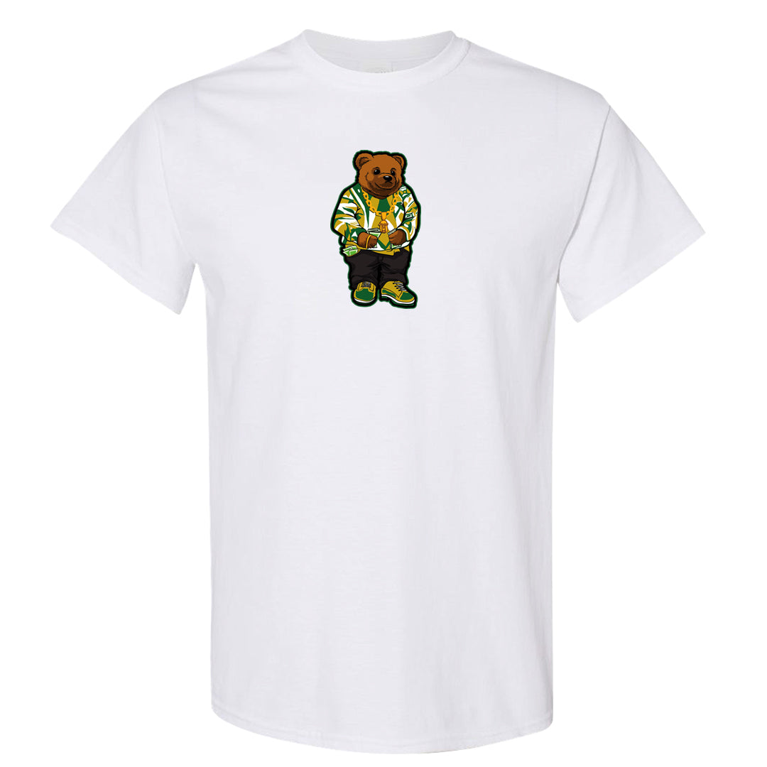 Reverse Brazil Low Dunks T Shirt | Sweater Bear, White