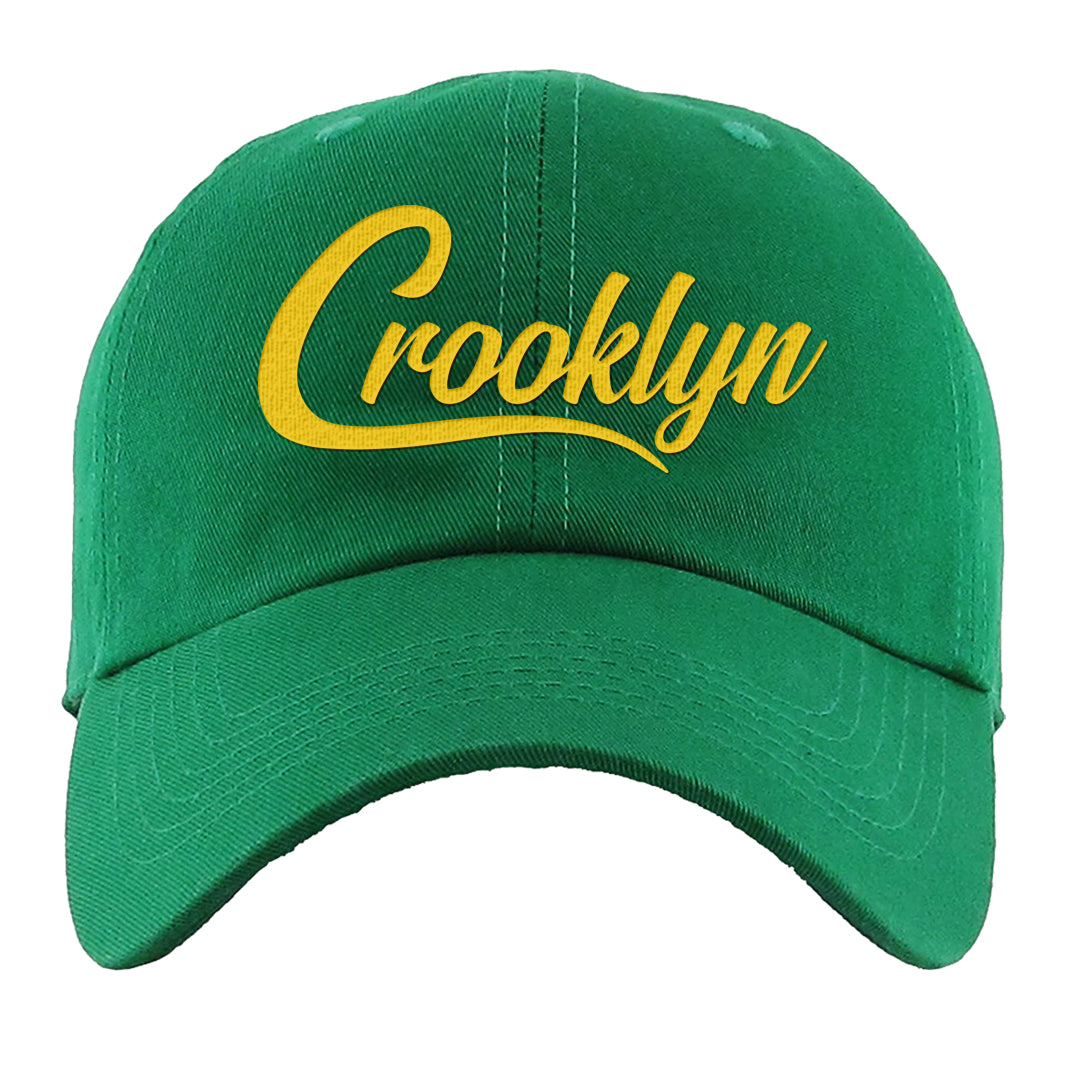Reverse Brazil Low Dunks Dad Hat | Crooklyn, Kelly