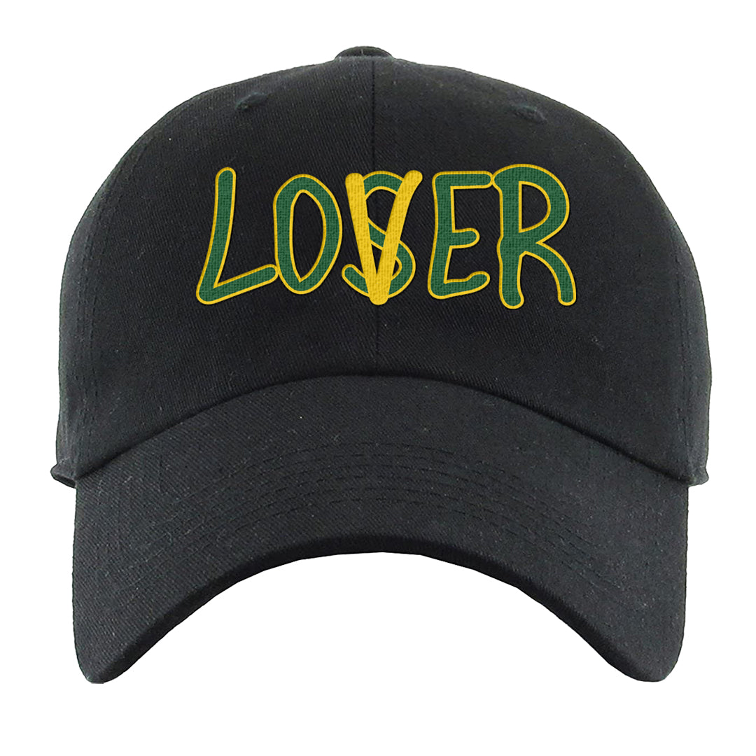 Reverse Brazil Low Dunks Dad Hat | Lover, Black