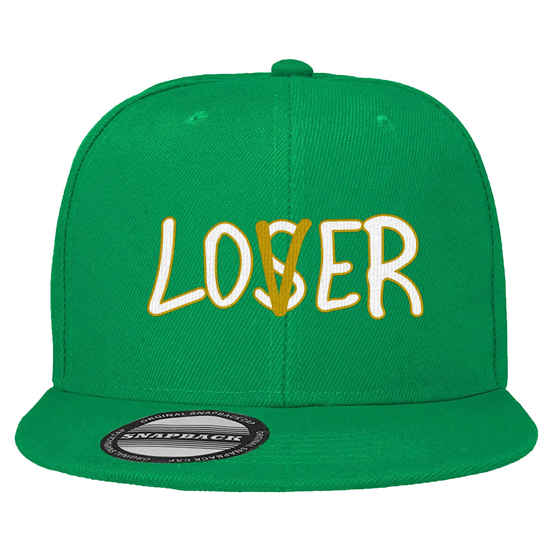 Reverse Brazil Low Dunks Snapback Hat | Lover, Kelly