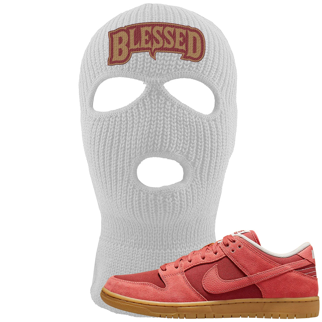 Software Collab Low Dunks Ski Mask | Blessed Arch, White