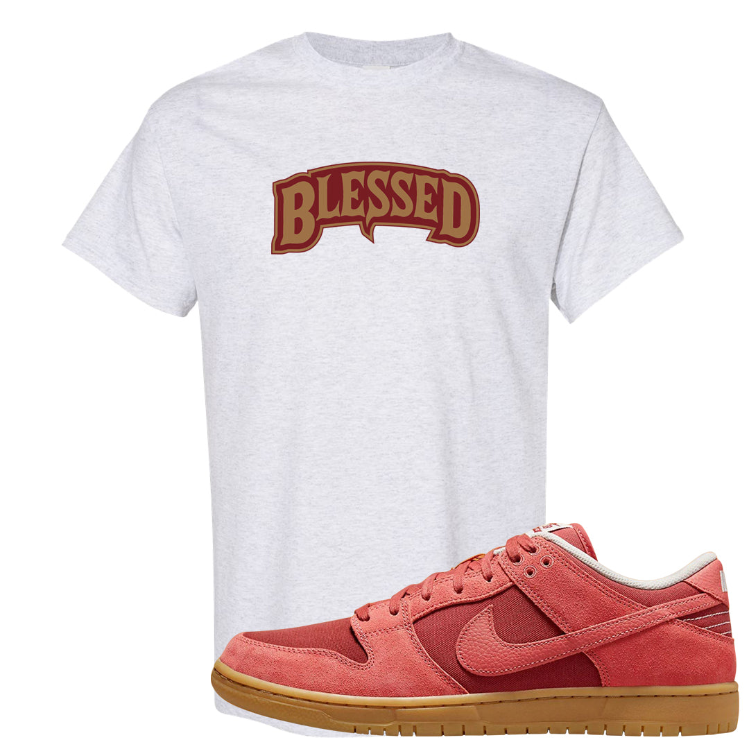 Software Collab Low Dunks T Shirt | Blessed Arch, Ash