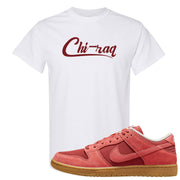 Software Collab Low Dunks T Shirt | Chiraq, White