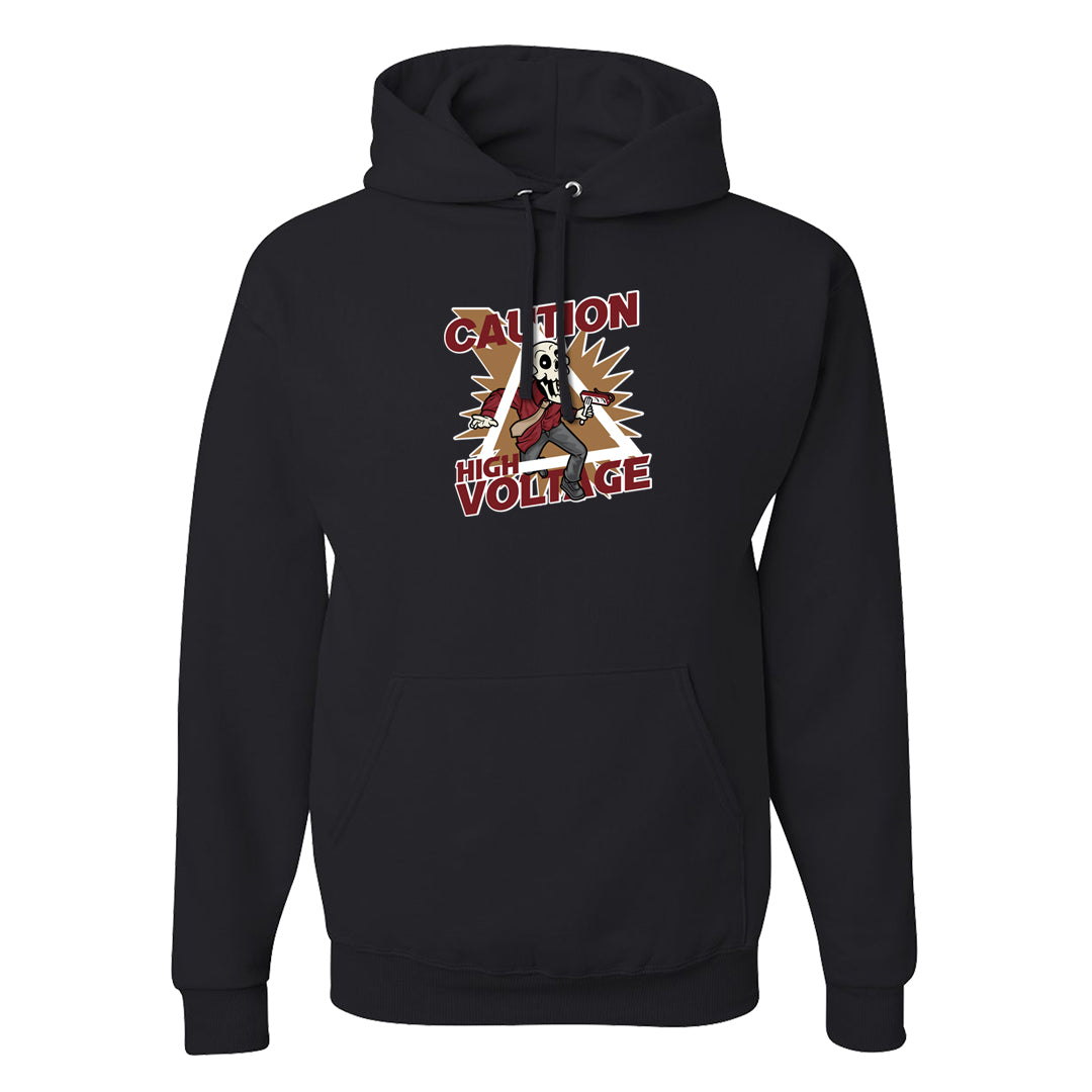 Software Collab Low Dunks Hoodie | Caution High Voltage, Black