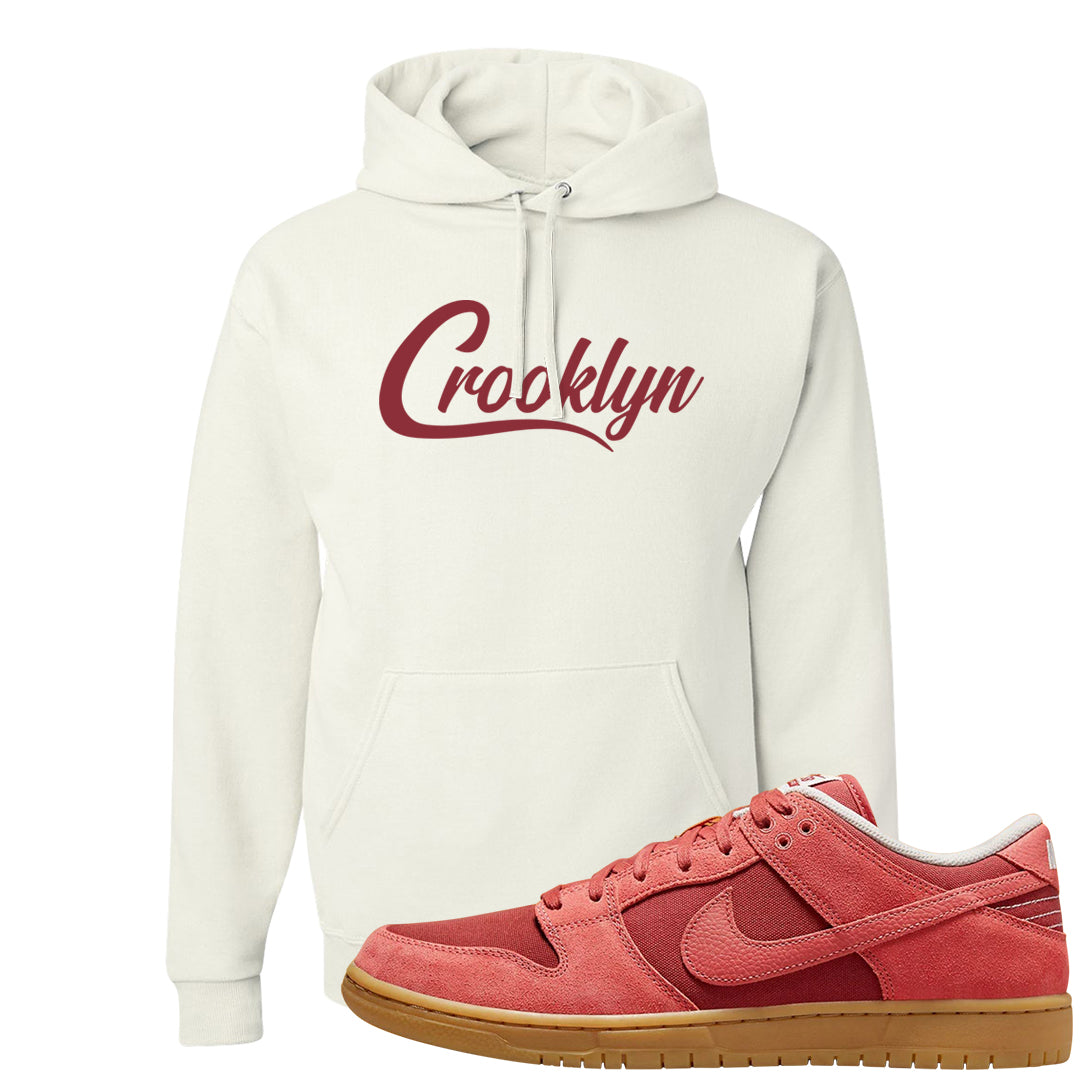 Software Collab Low Dunks Hoodie | Crooklyn, White