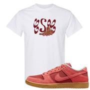 Software Collab Low Dunks T Shirt | Certified Sneakerhead, White