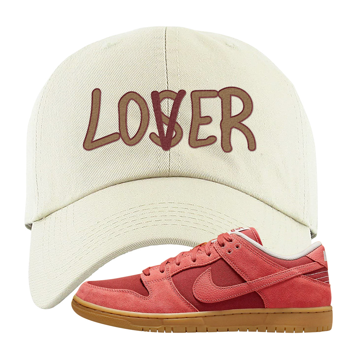 Software Collab Low Dunks Dad Hat | Lover, White