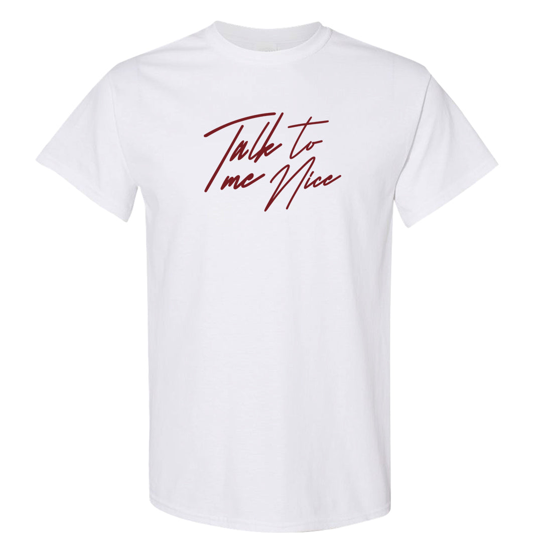 Software Collab Low Dunks T Shirt | Talk To Me Nice, White