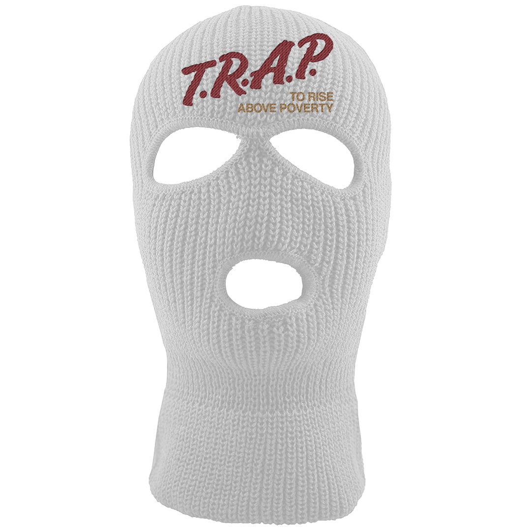 Software Collab Low Dunks Ski Mask | Trap To Rise Above Poverty, White