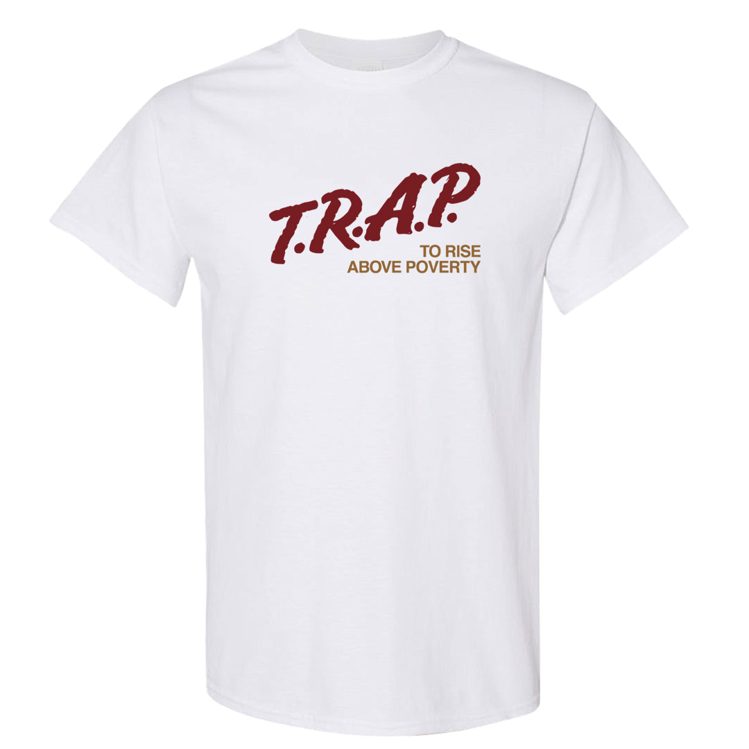 Software Collab Low Dunks T Shirt | Trap To Rise Above Poverty, White