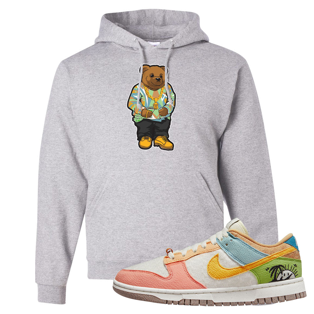 Sail Sanded Gold Low Dunks Hoodie | Sweater Bear, Ash