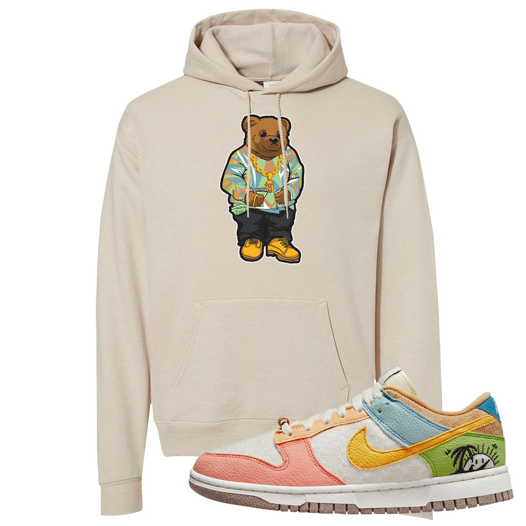 Sail Sanded Gold Low Dunks Hoodie | Sweater Bear, Sand
