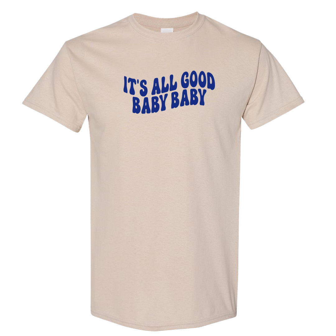 Sesame Seed Bun Low Dunks T Shirt | All Good Baby, Sand
