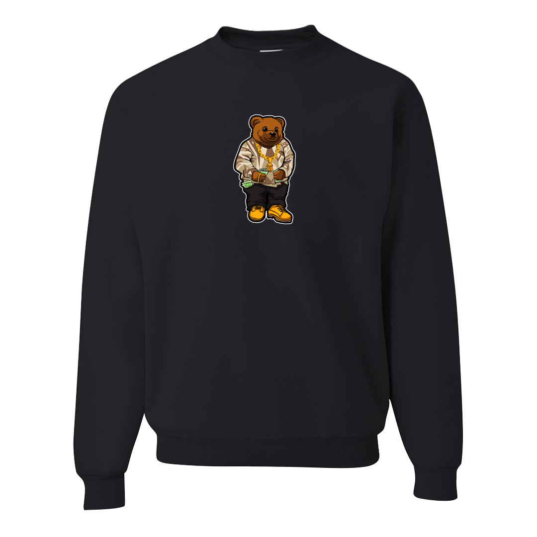 Sesame Seed Bun Low Dunks Crewneck Sweatshirt | Sweater Bear, Black