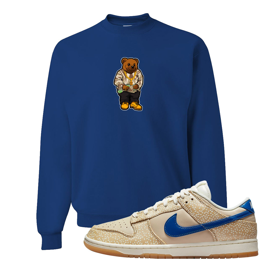 Sesame Seed Bun Low Dunks Crewneck Sweatshirt | Sweater Bear, Royal