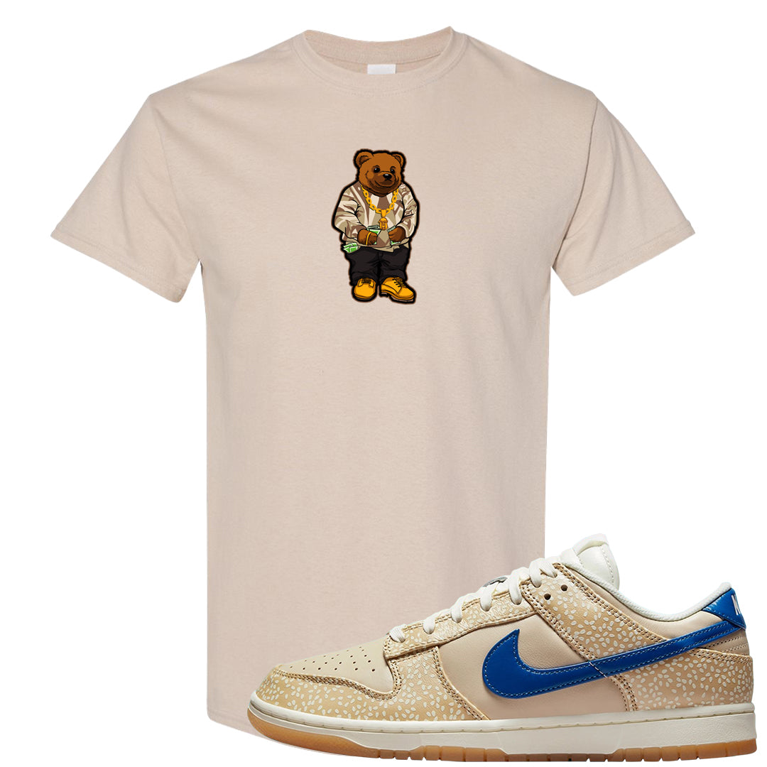 Sesame Seed Bun Low Dunks T Shirt | Sweater Bear, Sand
