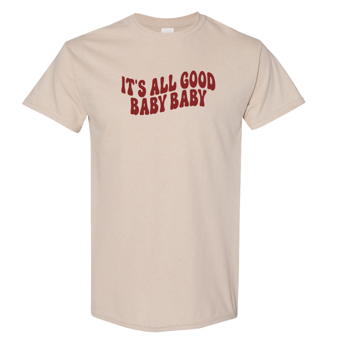 Shimmer Sanddrift Fuzzy Low Dunks T Shirt | All Good Baby, Sand