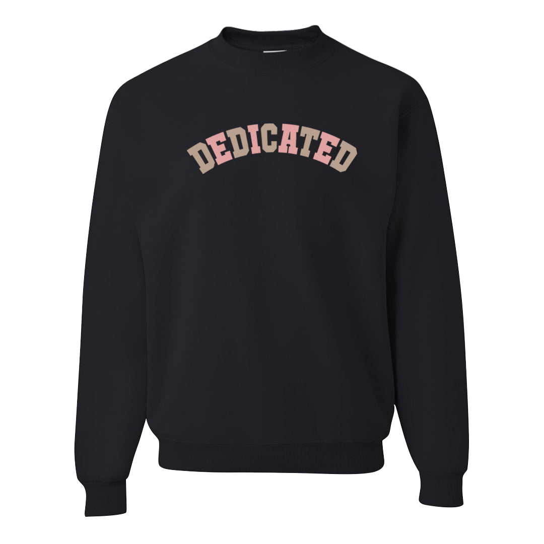 Shimmer Sanddrift Fuzzy Low Dunks Crewneck Sweatshirt | Dedicated, Black