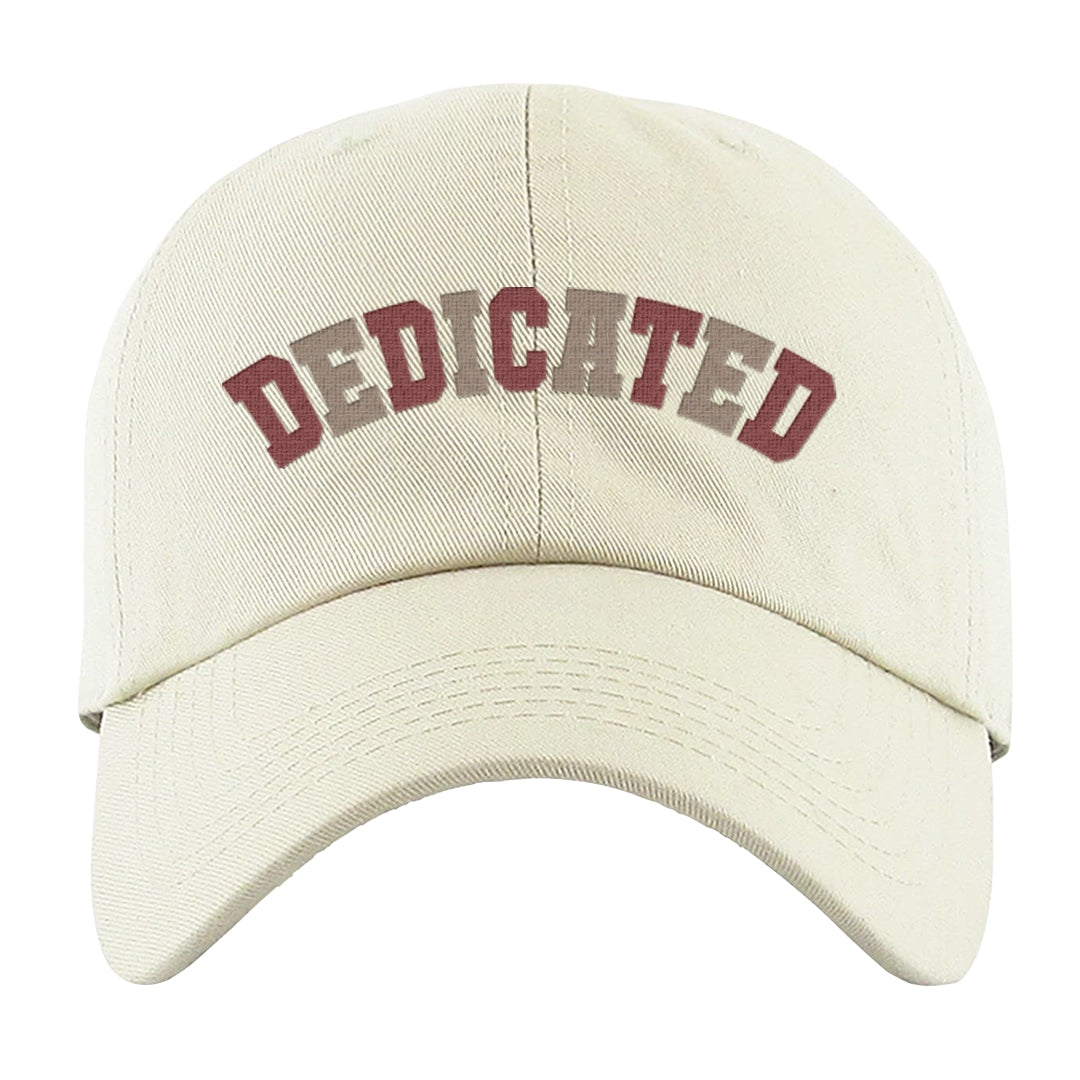 Shimmer Sanddrift Fuzzy Low Dunks Dad Hat | Dedicated, White