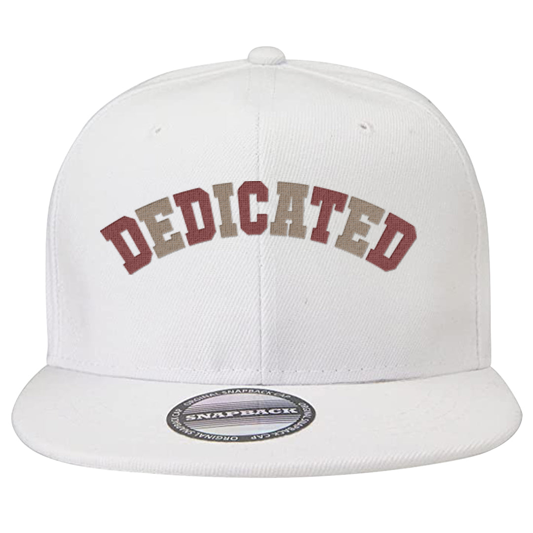 Shimmer Sanddrift Fuzzy Low Dunks Snapback Hat | Dedicated, White