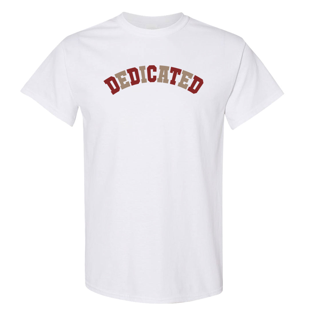 Shimmer Sanddrift Fuzzy Low Dunks T Shirt | Dedicated, White