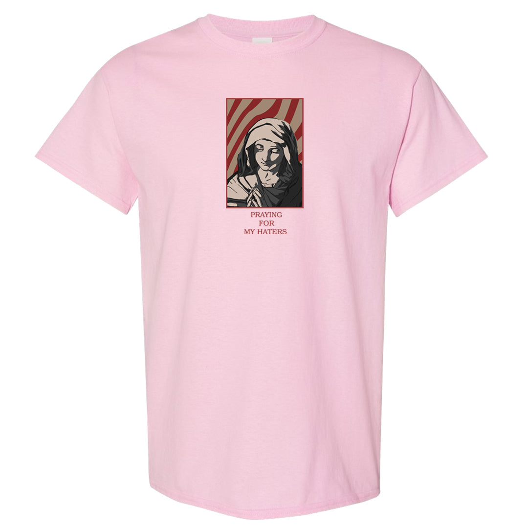 Shimmer Sanddrift Fuzzy Low Dunks T Shirt | God Told Me, Light Pink
