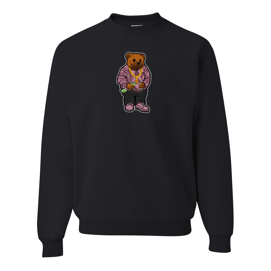 Teddy Bear Pink Low Dunks Crewneck Sweatshirt | Sweater Bear, Black